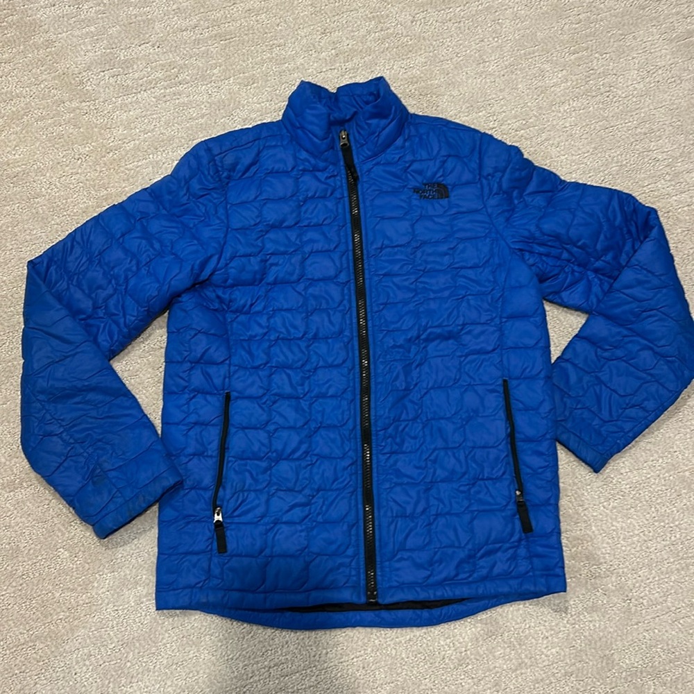 Boys North face Blue Thermoball Jacket Sz.L 14/16